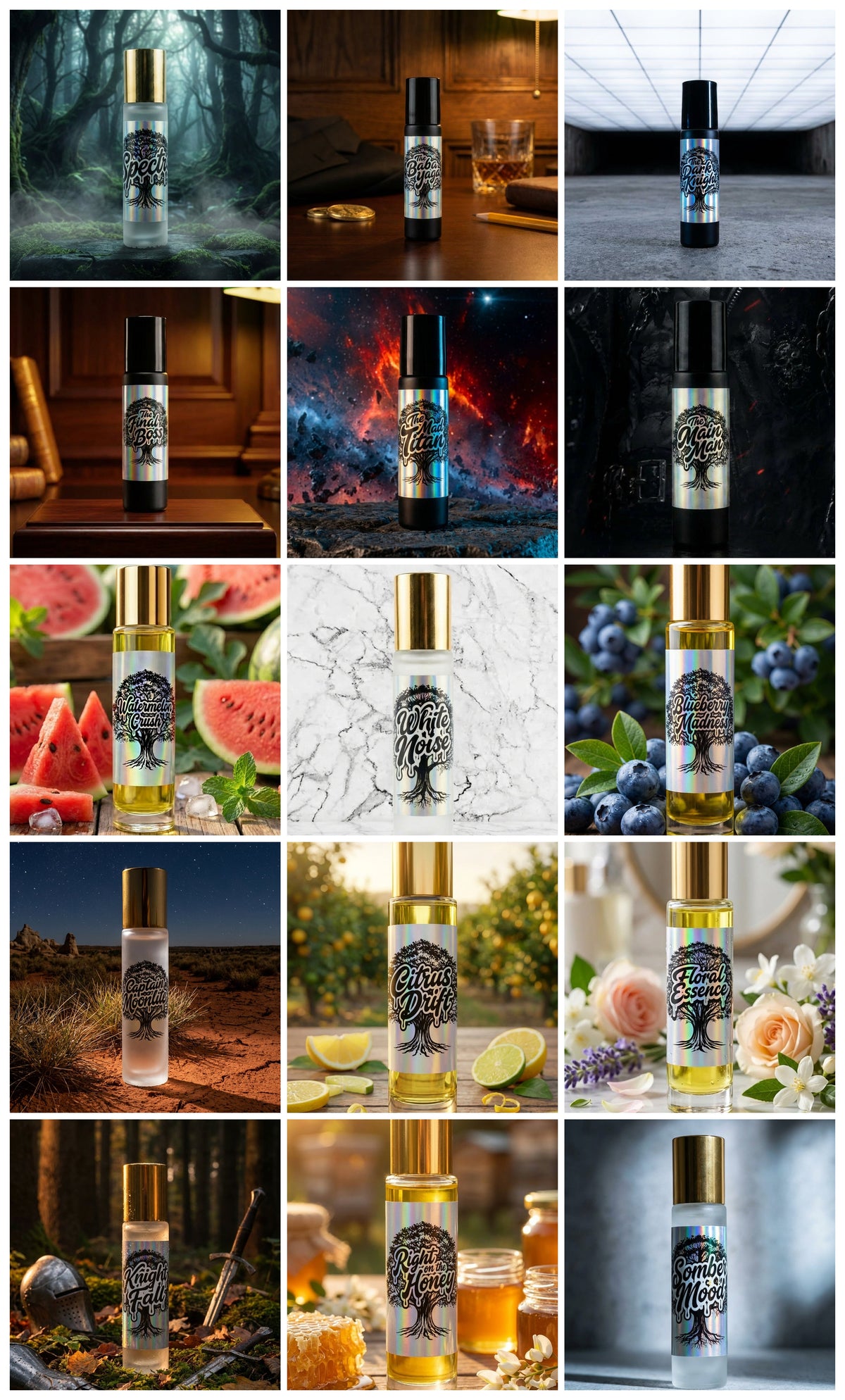 Discovery Perfume Oil Sets